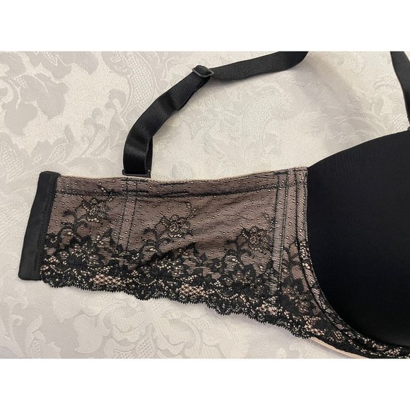 Torrid‎ Multi-way Black Lace Underwire Bra Size 40DDD Convertible Sexy Lingerie - Picture 5 of 7